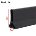 Stopper Water Barrier 5cm Height Accessories Bathroom Kitchens Silicone Transparent/Grey/black/white Brand New