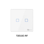 SONOFF T2EU-RF 433MHz Wireless Stick-on Smart Wall Switch Two-Way RF Remote Control Works With SONOFF TX/RFR2/4CHPROR3