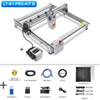 LASER TREE K1 PRO 30W 40W Laser Engraver & Cutter Machine, 400x400mm Engraving Area, CNC Woodworking Tools forMDF /Black Acrylic