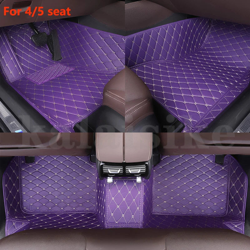 Custom Car Floor Mat for Chevrolet silverado All model silverado 1500 2500 High Country tauto accessories styling interior parts