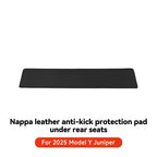 YZ For Tesla Model Y/3 Juniper 2021-2025 Rear Seat Lower Anti-kick Pad Protective Mat Electric Vehicle Protective Accessories