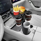 Car Cup Holder Expander 360° Rotating Beverage Coffee Holder Phones Stand Multi Functional Durable and Stable Car Cup Holder