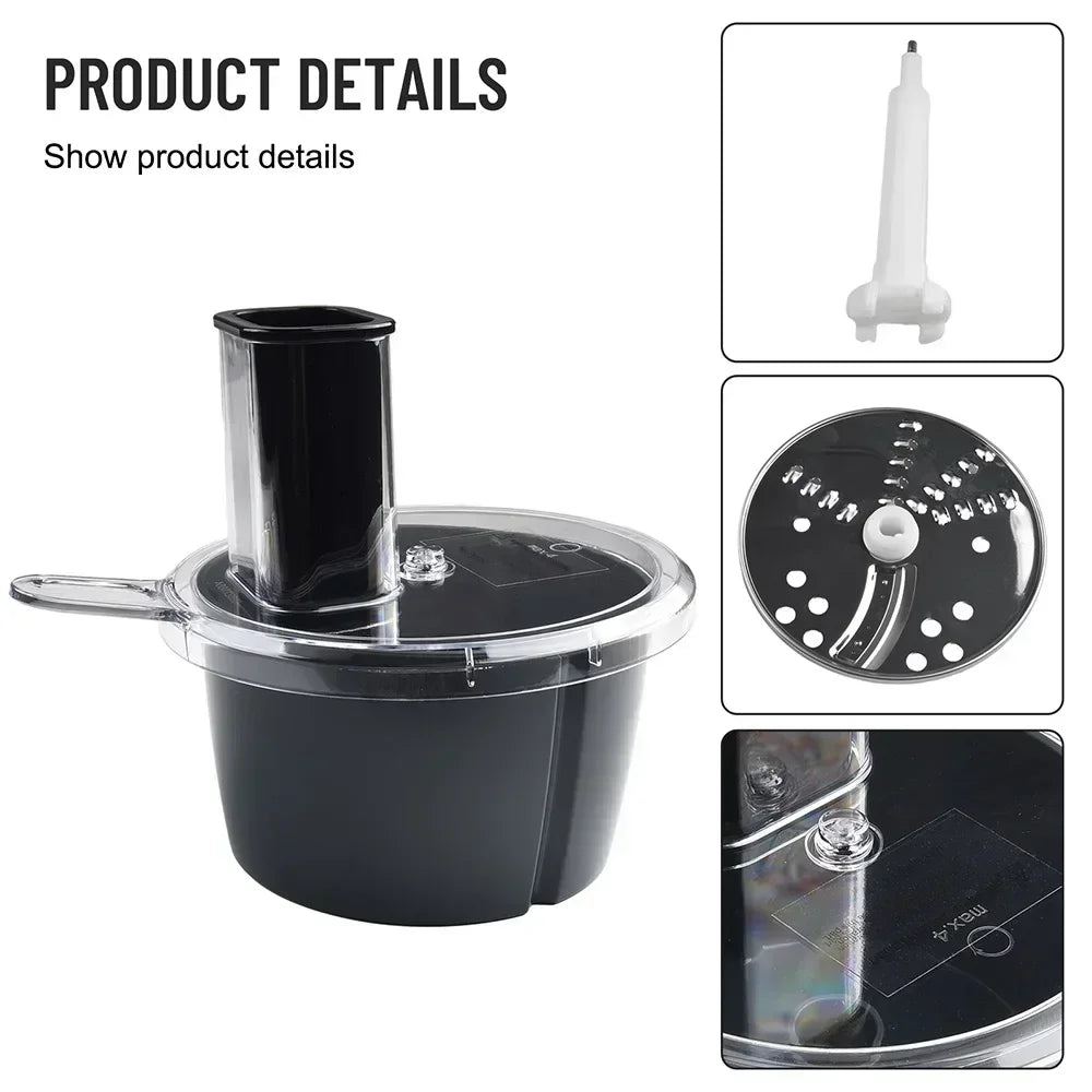 Kitchen Thermomix TM6 and TM5 Accessories Vegetable Cheese Cutter for Sweet Potatoes and Radish Slicing Food Processor Container
