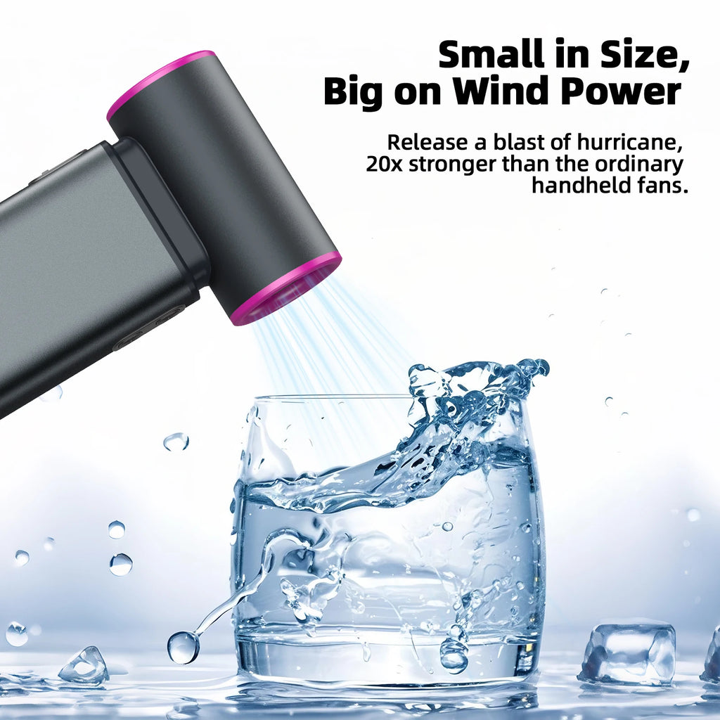 Ultra High Speed Kipas 6000mAh 3 in 1 Kipas Hapus debuKipas Maximum Sp