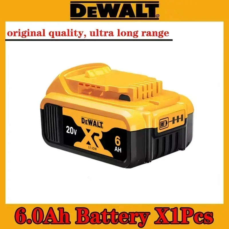Original DEWALT battery，20V,，6AH， rechargeable lithium-ion battery， DCB115， DCB118,，Dewalt tool battery, dewalt ，DCB1104 charger