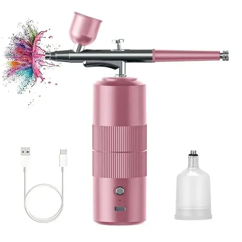 Air brush nail belt compressor portable air brush nail compressor nail art painting handicraft air brush compressor