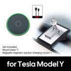 Cell Mobile Phone Holder Noiseless Gravity Support Mount Bracket Vent Clip Air Outlet Stand Base For Tesla Model Y 2020-2024