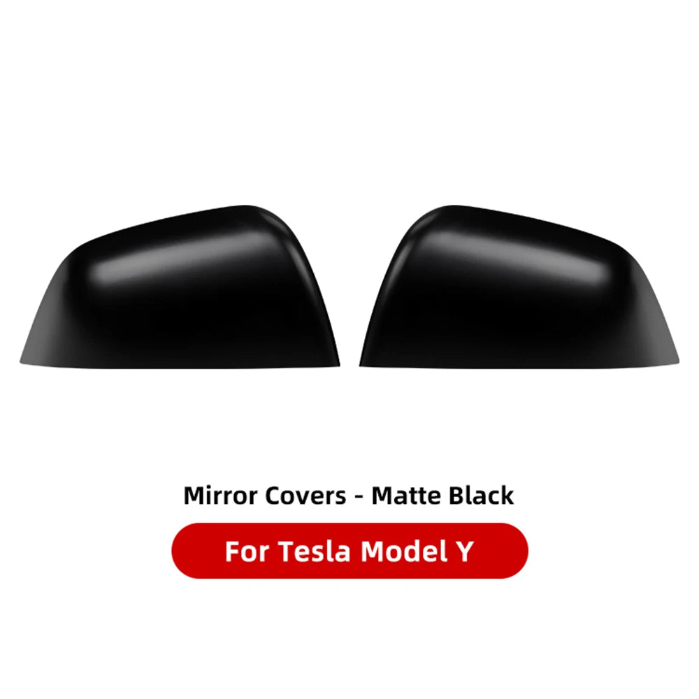 Tesla Model 3/Y ABS Carbon Fiber Look Side Rearview Mirror Cover