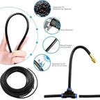 5-20M Universal Automatic Irrigation Sprinkler Kit Rotating Copper Nozzle Garden Balcony Atomization Sprinkler Watering Kits