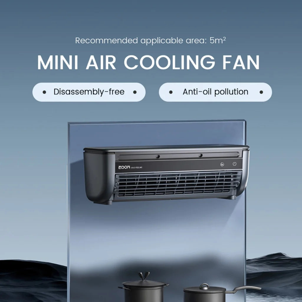 Quick Cooling Wall-Mounted Fan