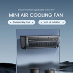 Quick Cooling Wall-Mounted Fan