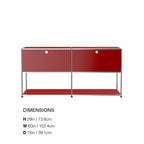 Module Modular DIY Furniture Sideboard Customized Size  Cabinet Stainless Steel Tv Stand Living Room
