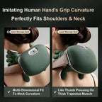 Electric Kneading Neck Deep Massage Muscle Relax Bionic Massage Pillow Finger Pressure Neck Massager Back and Shoulder Massager