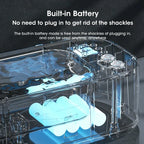 Ultrasonic Cleaning Machine Mini High-frequency Vibration Cleaning Adjustable Glasses Jewelry Pacifier Timed Cleaning Tool