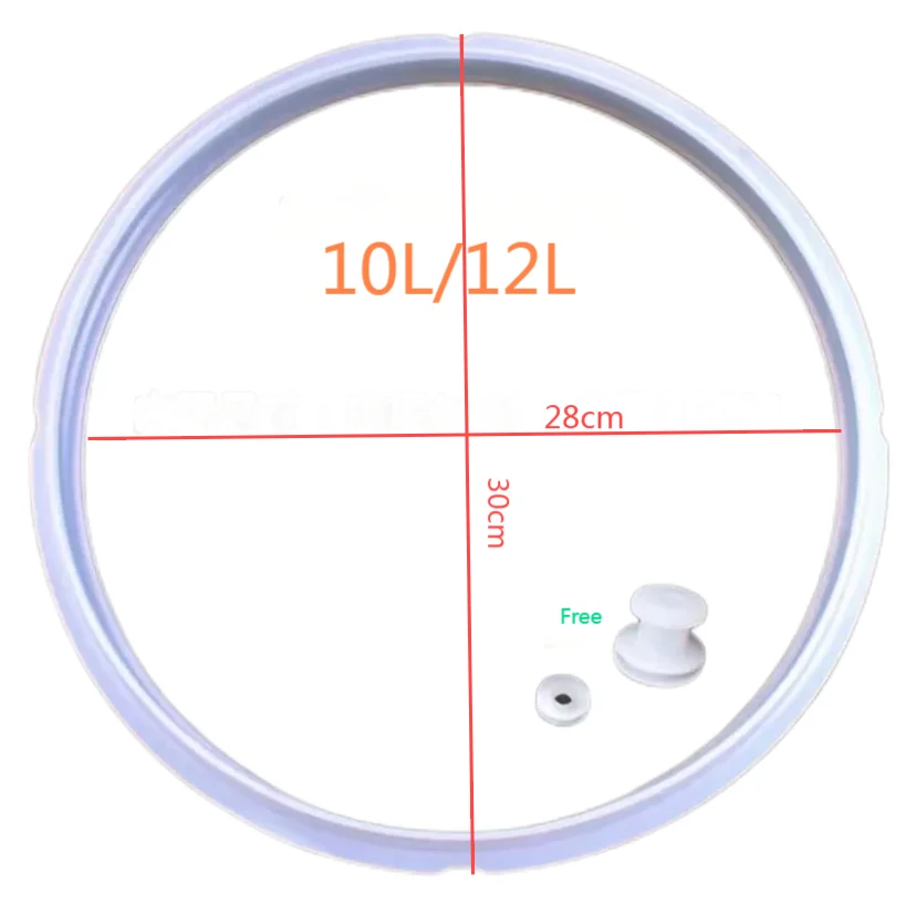 10L-12L Electric Seal Accessories Silicone Pressure Cooker Pot Ring