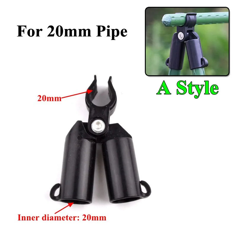 5/10pcs Plant Support A-Btype Fixed Clip, Awning Pillar Plant Grafting Stakes Connector Climbing Vine Bracket Garden Accessories