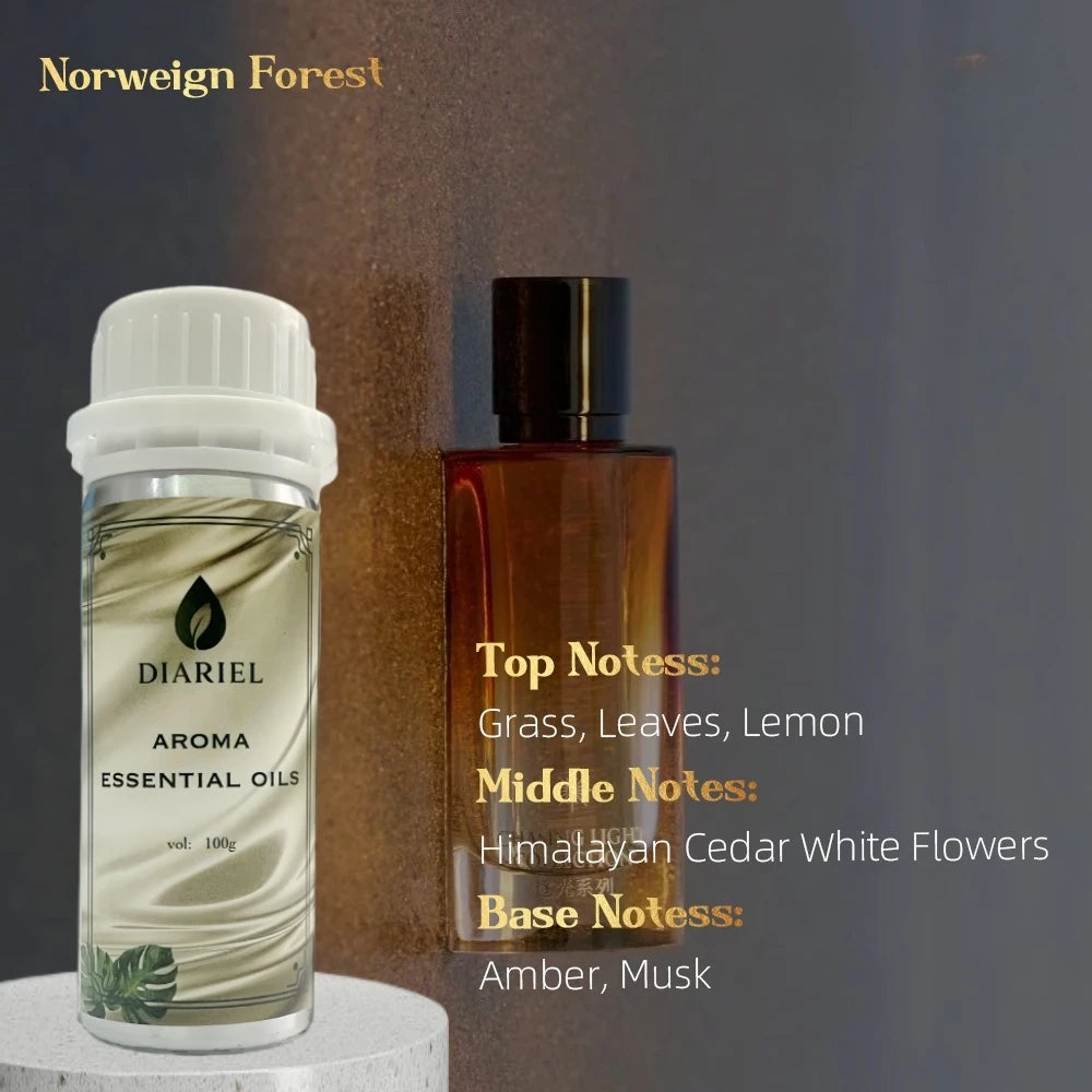 Diaurelle 100ML flower Aromatherapy For Diffuser Hotel Collection Fragrance Oil Pure Nature Plant Extract Aroma Essential Oil