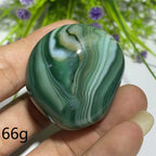 Green Agate Natural Irregular Playthings Small  Stone Healing Crystals Quartz Mineral Craft Decor Accessories Gift