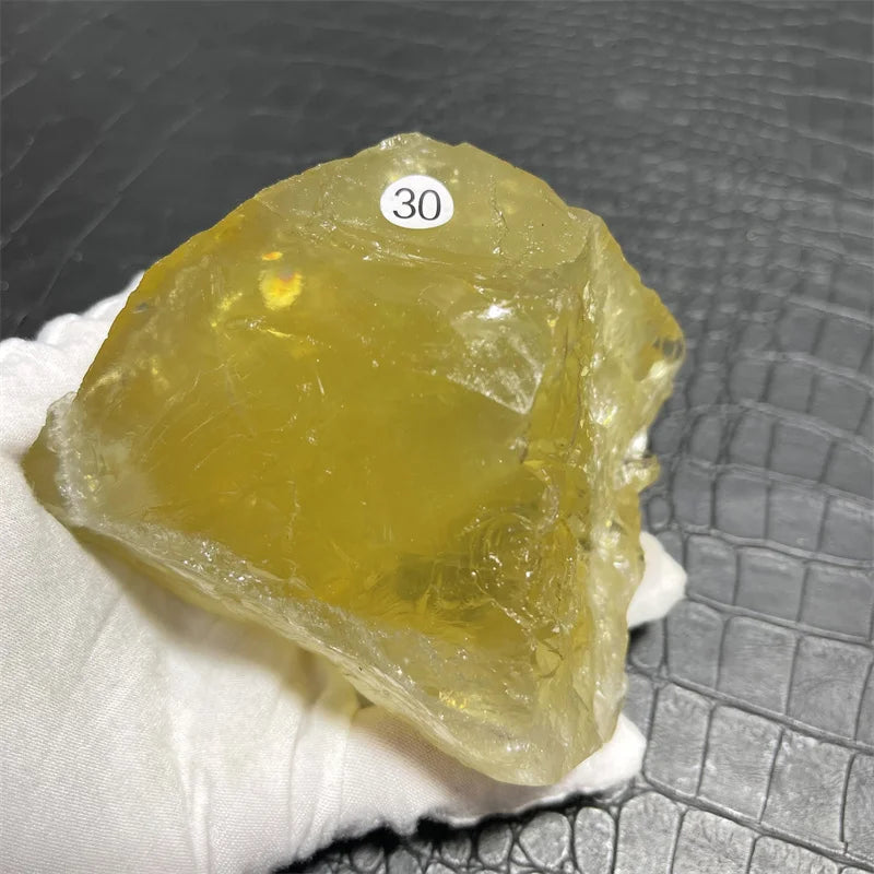 Natural Topaz Crystal Rough Raw Stone Rock Specimen Brazil
