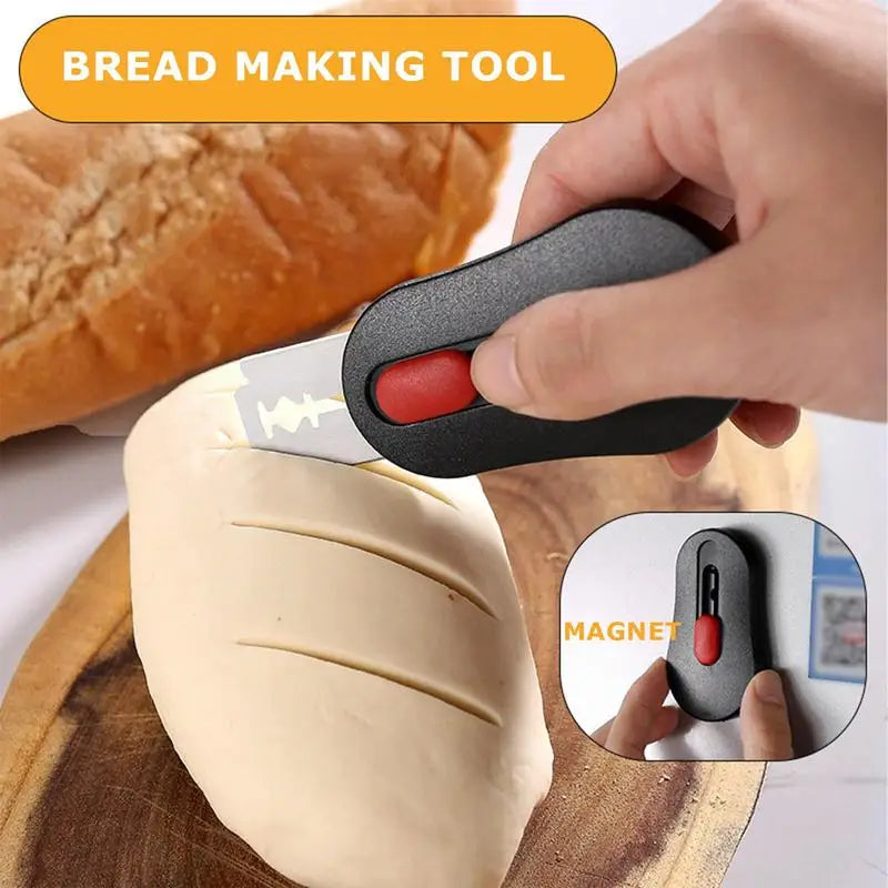 Kitchen utensils Stainless Steel cutters Baking tools, kitchen accessories Flexible magnetic dough cutters, bread cutting tools