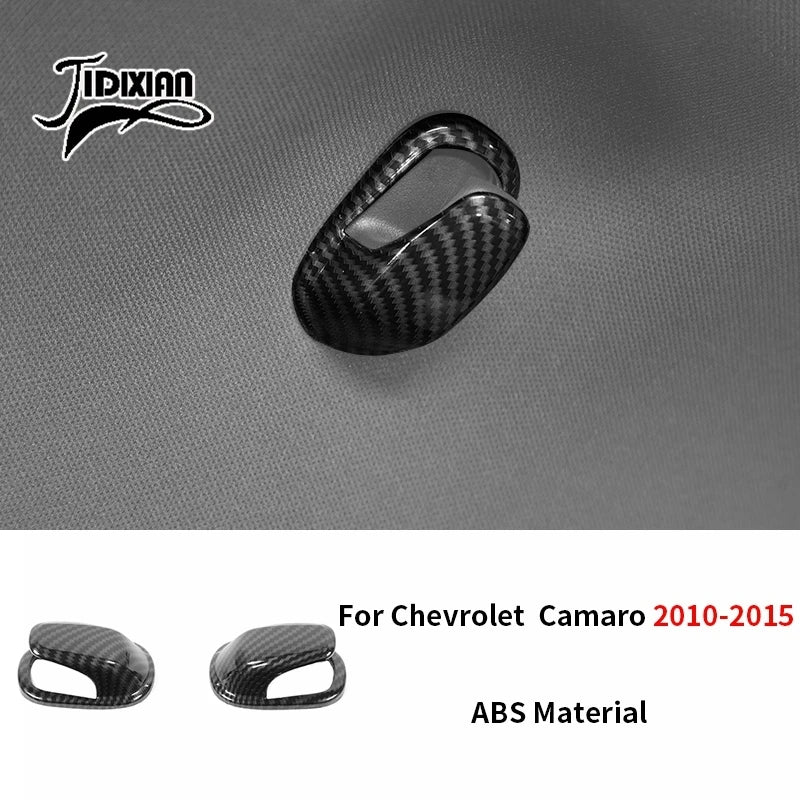 JIDIXIAN fit for Chevrolet Camaro 2010 2011 2012 2013 2014 2015 Car Interior Exterior Decoration Cover Carbon Fiber Accessories