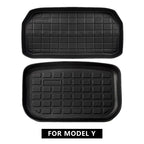 Front Rear Mat For Tesla Model Y 2023 TPE Cargo Pad Model 32017-2023 3D Waterproof Tray Storage Pads Mats Car Accessories
