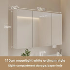 Bathroom Wall Mounted Mirror Cabinet Modern Smart Bathroom Cabinets with Mirror Creative Bathroom Storage Cabinet Home Furniture