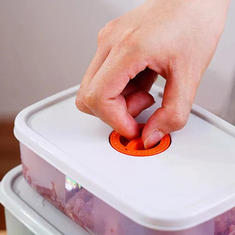 Refrigerator Food Storage Boxes For Frozen Meat & Fruit Fresh-Keeping Portable Food Sub-Packed Essential Kitchen Storage Tools