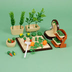 For Children Forest Family Bathroom Garden Pretend Play  Dollhouse Furniture Miniature Furniture Kitchen Cooking
