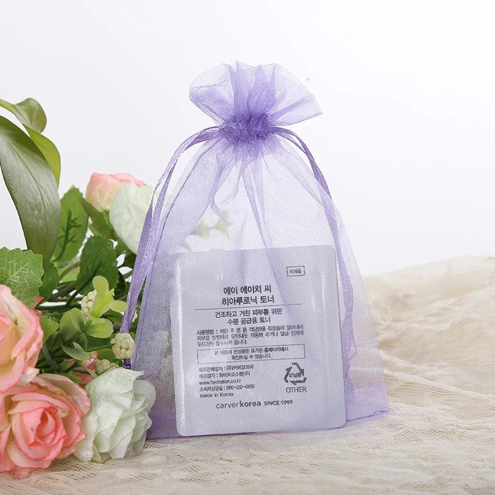 50/100pcs Grapes Fruit Grow Bags Netting Mesh For Strawberry Vegetable Plant Protection Gift Organza Bags Anti-Bird Garden Tools