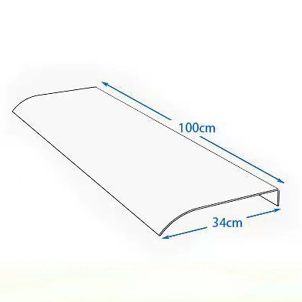 Awnings Sunlight Protections Sun Shetter Exterior No Brackets for Sunlight Snowing Rain Awning Door Canopy Patio Awning Canopy
