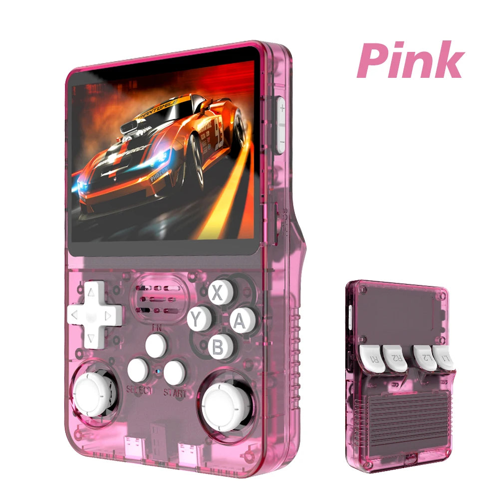 BOYHOM R36S Retro Handheld Game Console - Linux System, 3.5" IPS, 64GB/128GB/256GB | AlluCanFind