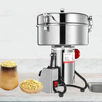 4500G Commercial Grain Grinder High Speed 4500W Cereals Medicinal Materials Spices Powder Crusher Stainless Steel Coffee Grinder