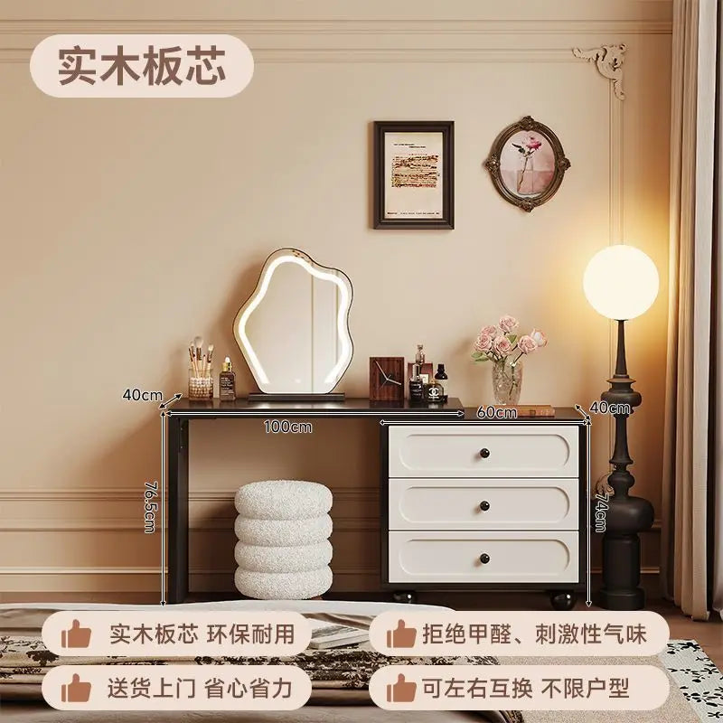 Corner dresser chest integrated antique modern bedroom simple bedside cabinet new retro makeup table