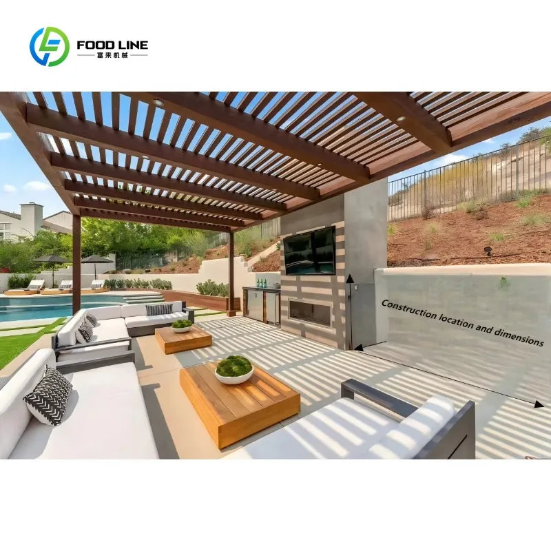 Natural Stone-Inspired Outdoor DIY BBQ Kitchen Equipped with Sink Chilled Storage for BBQ Grills for Family Party