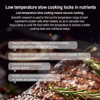 1100W Smart Sous Vide Cooker LCD Touch Immersion Circulator Accurate Cooking Digital Display APP Control Cooking Vacuum 110/220V