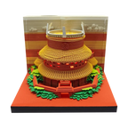 Omoshiroi 3D Calendar 2026 Mushroom 3D Notepad Led Memo Pad Note Paper Art 3D Sticky Note Blocks Office Accessories Novelty Gift