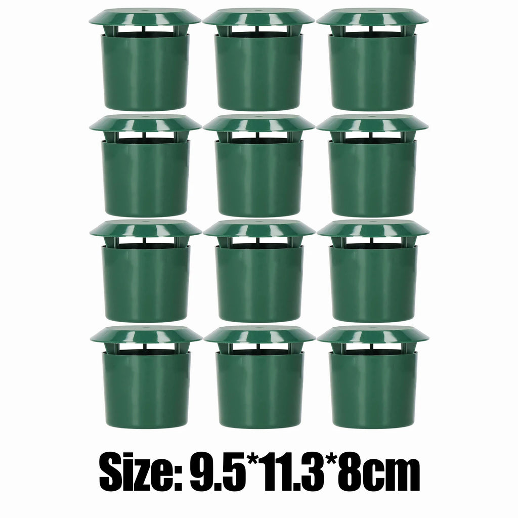 1/12pcs Snail Trap Catcher Eco-friendly Garden Slug Cage Snail Reusable Plastic Pests Reject Gintrap Tools Home Garden Supplies