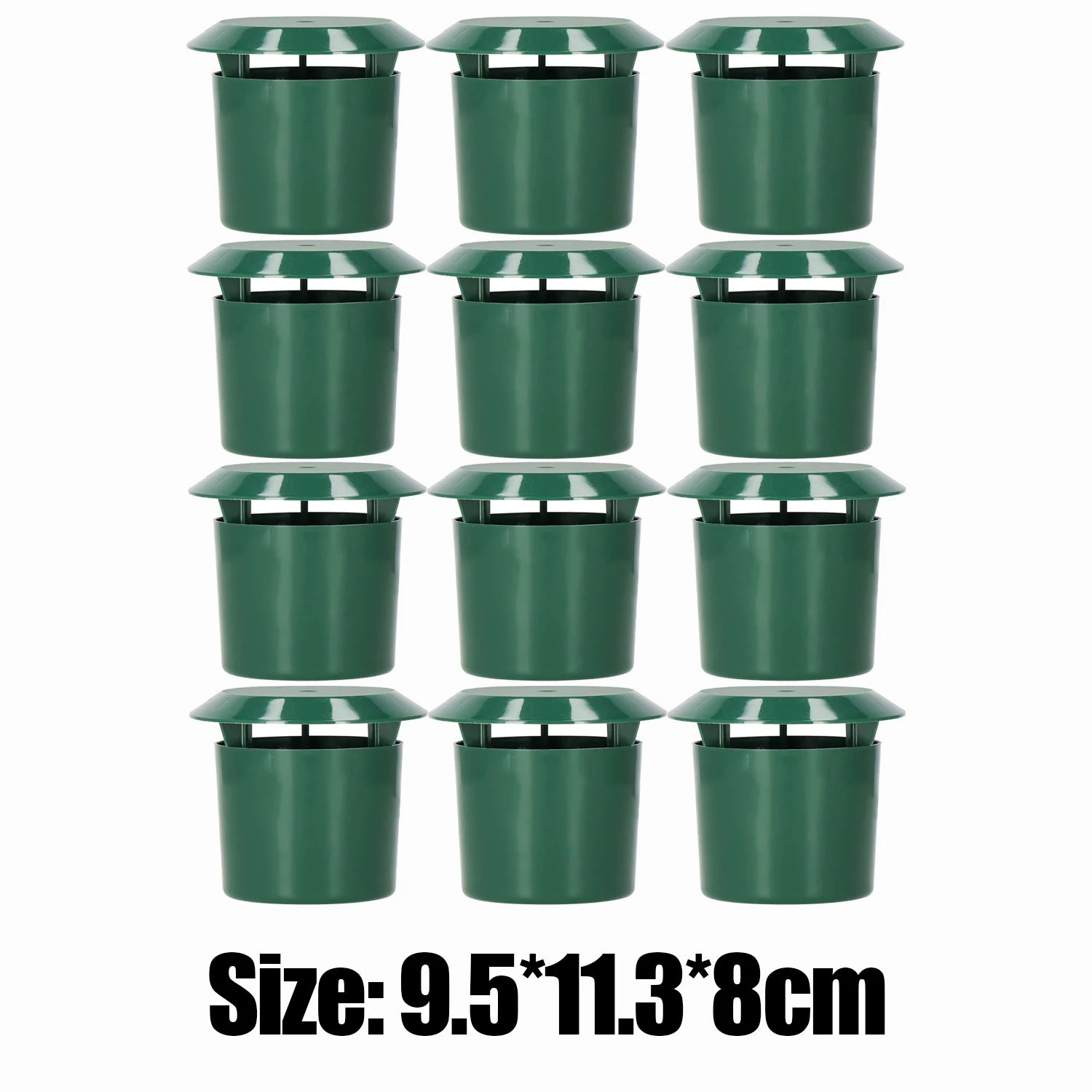 1/12pcs Snail Trap Catcher Eco-friendly Garden Slug Cage Snail Reusable Plastic Pests Reject Gintrap Tools Home Garden Supplies