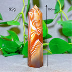 Carnelian Tower Crystal Natural Stone Quartz Home Decoration Minerals Reiki Craft Gifts Energy Healing Meditation Spiritual Love