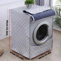 1pc drum washing machine sun protection, heat insulation and waterproof cover dust-proof universal fleece protective cover cloth