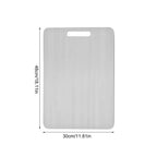 304 Stainless Steel Panel Titanium Cutting Boards for Kitchen Thickened Double Sided Cutting Board Portable Cutting Board