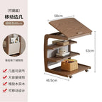 Solid Wood Sofa Side Several Movable Living Room Side Cabinet Bedside Shelf Simple Household Coffee Small Table