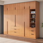 Bedroom Organizer Wardrobe Storage Cupboard Drawers Wooden Closet Filing Shelves Makeup Nordic Guarda Roupa Hotel Furniture