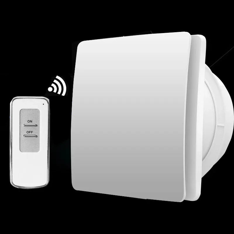 4Inch High Speed Exhaust Fan Toilet Kitchen Bathroom Hanging Wall Wind