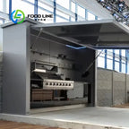 Customized Contemporary Modular Prefabricated Outdoor Mobile Kitchen Unit Wind Rain Resistant Storage Cabinet
