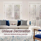 Window Privacy Rainbow Film Static Adhesive Adsorption Plastic 3D Decal Glass Door Insulation Uv Protection