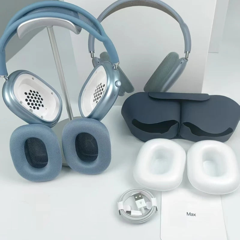 New wireless leather bag sports Bluetooth pop-up music earphones P9 MAX head mounted Bluetooth earphones