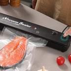 Kitchen Home Vacuum Sealer Food Preservation Plastic Bags Sealer Packaging Machine Automatic Sealing Machine Kitchen Gadgets