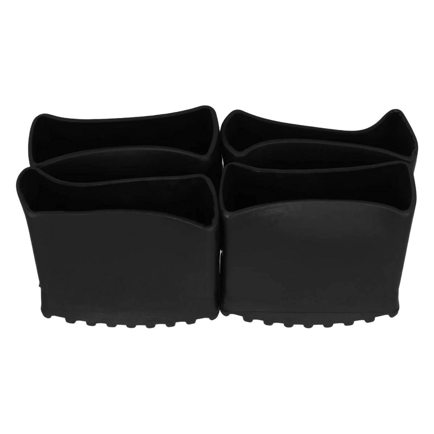 4pcs Ladder Feet Covers Folding Ladder Foot Pads Cushion Non-Slip Rubber Feet Covers Security Bumpers Anti-Skid Pads Replacement